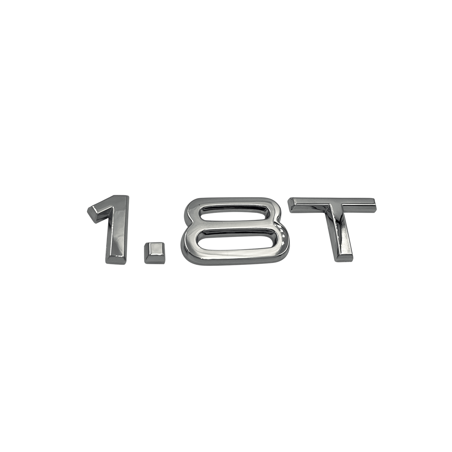 Audi "1.8T" Chrome Bag Emblem