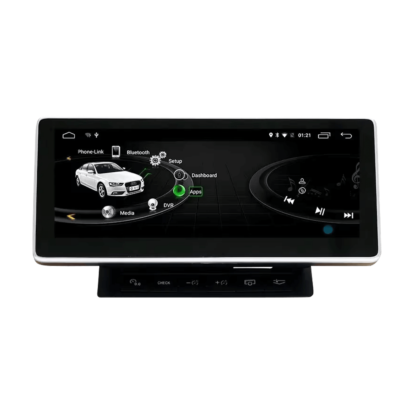 Audi 10,25" Infotainment Skærm MMI - A6, S6, RS6 C6 2004-2011