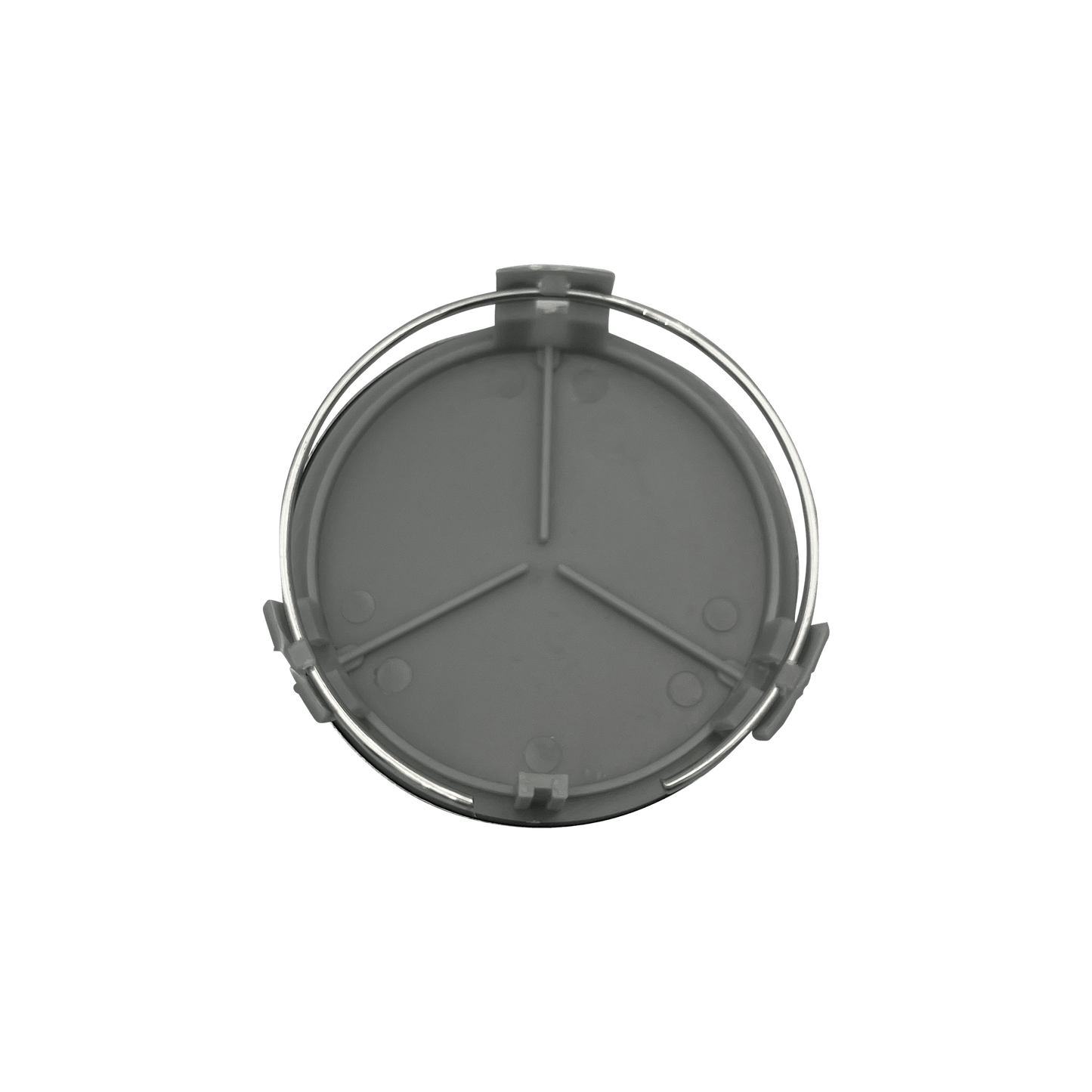 4 stk. Mercedes-Benz AMG Centerkapsler Sort 75mm