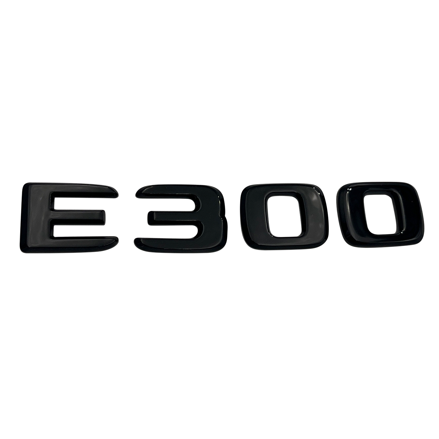 Sort Mercedes E300 Emblem