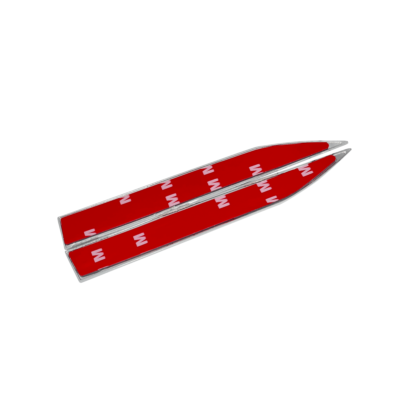 Chrome VW R-Line Emblem til Sideskærmene