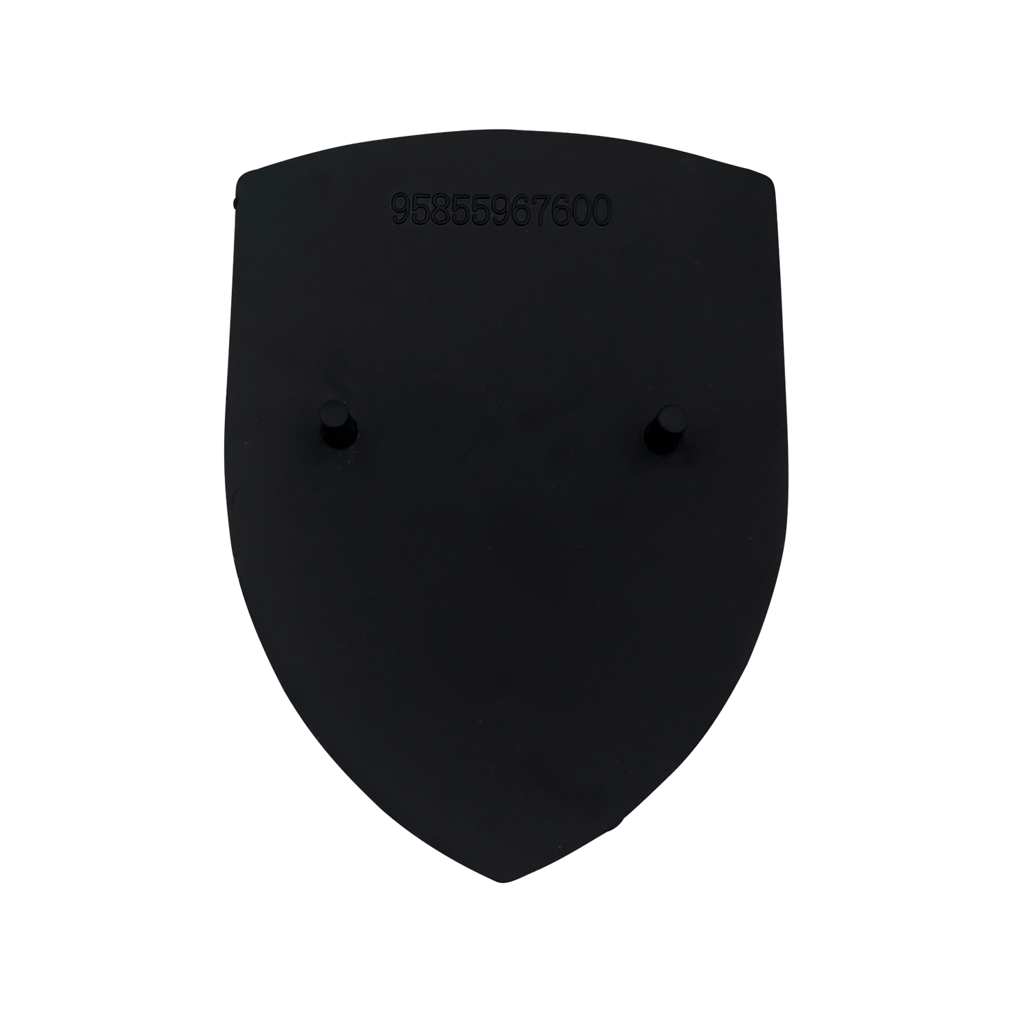 Porsche Front Logo 67 x 50mm Emblem Sort finish