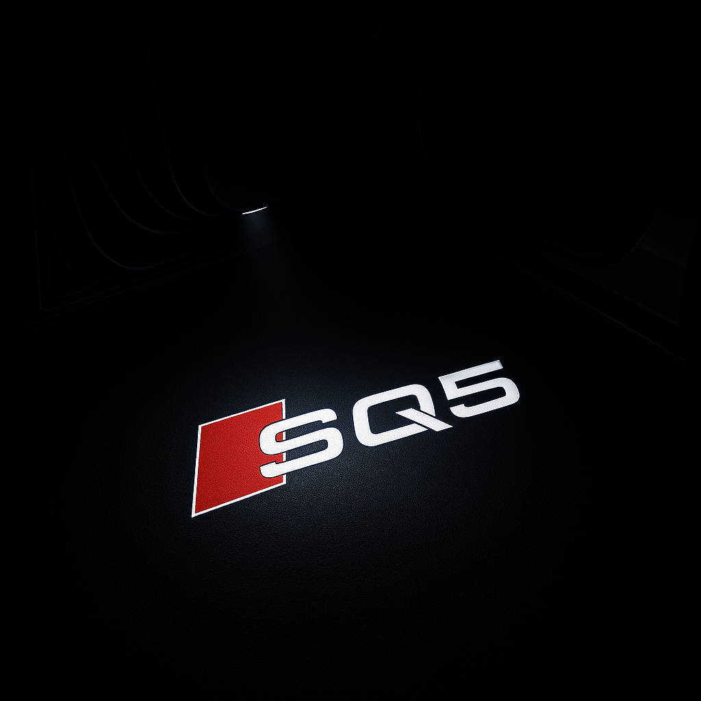 2 stk. Audi Logo Entry lys
