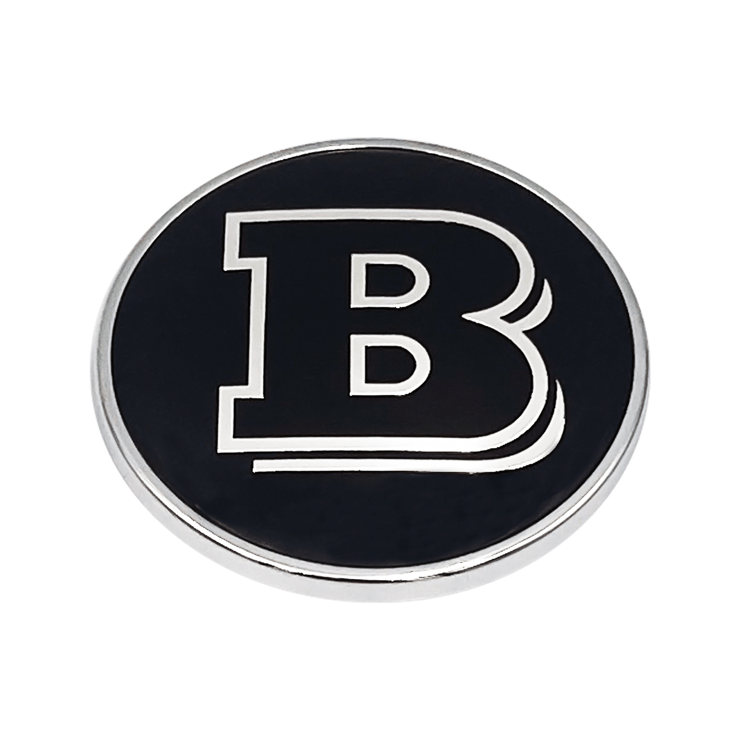 Sort Brabus Emblem til Kølerhjelm 57mm