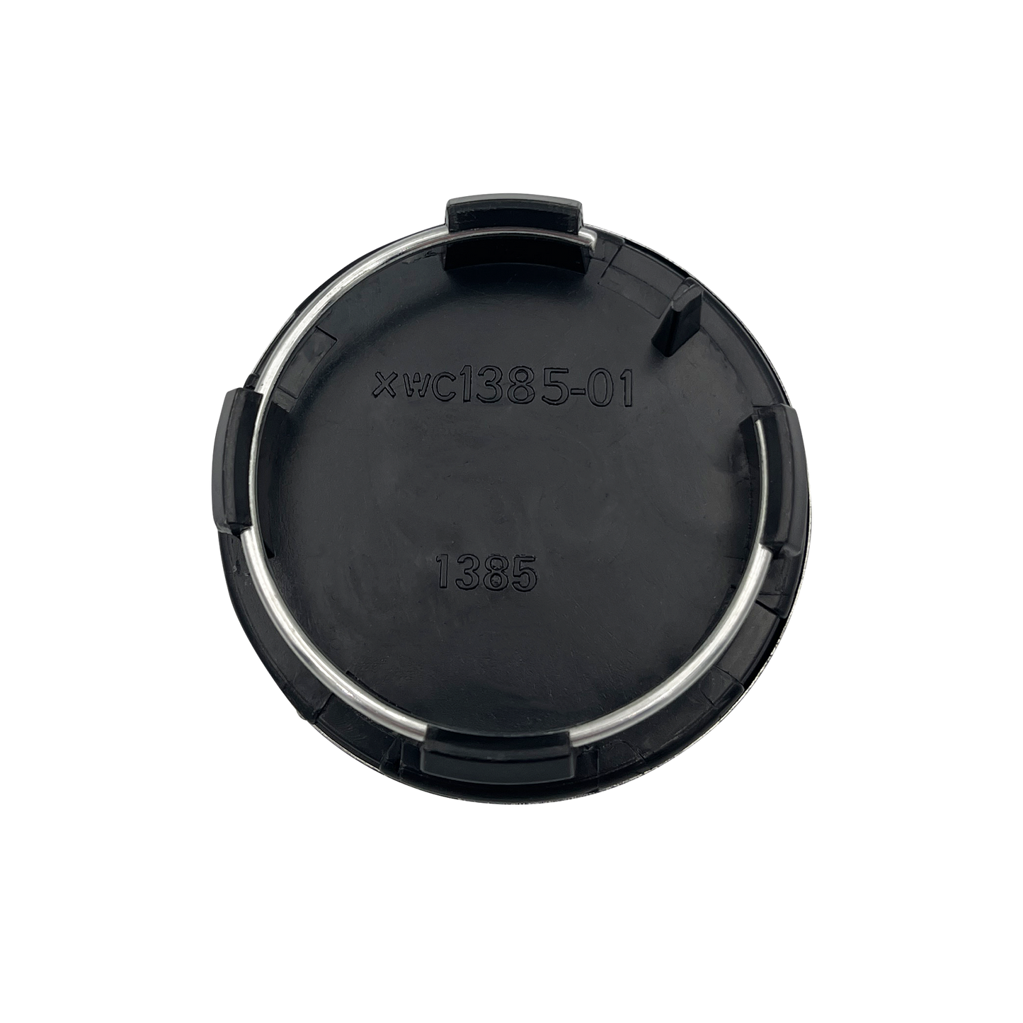 4 stk. All Black Tesla Centerkapsler 57mm