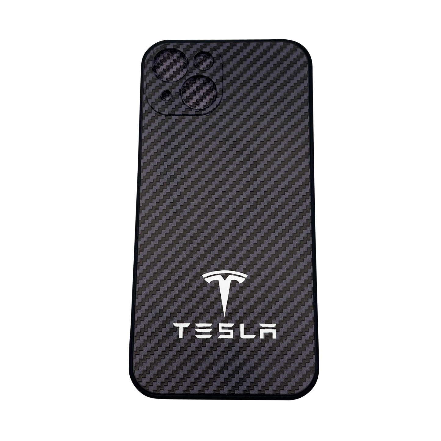 Tesla iPhone Carbon Fiber Cover