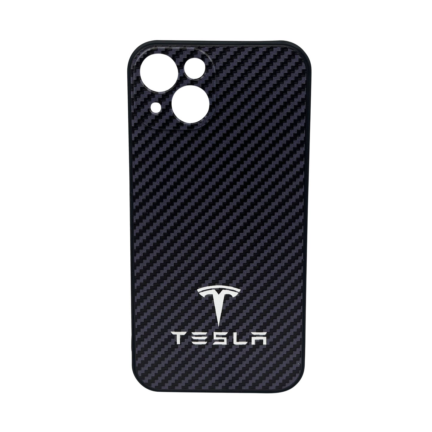Tesla iPhone Carbon Fiber Cover