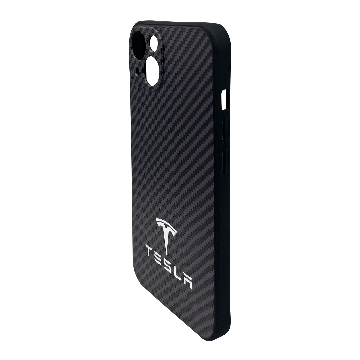 Tesla iPhone Carbon Fiber Cover