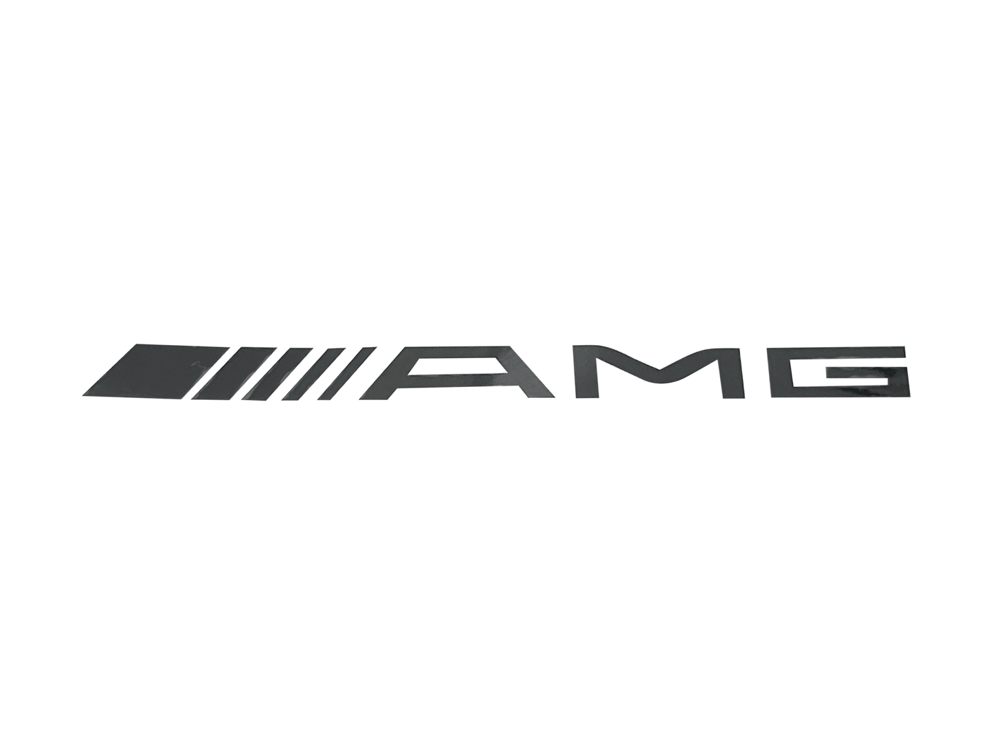 2 stk. Mercedes AMG Bremsekaliber klistermærker Sort