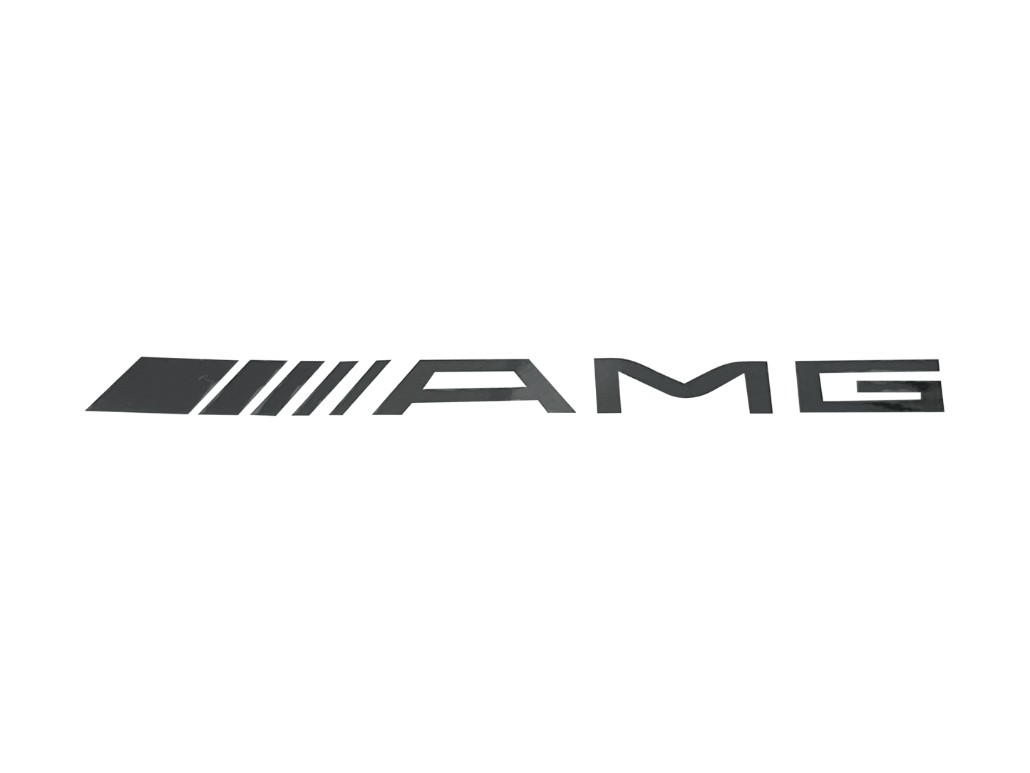 2 stk. Mercedes AMG Bremsekaliber klistermærker Sort