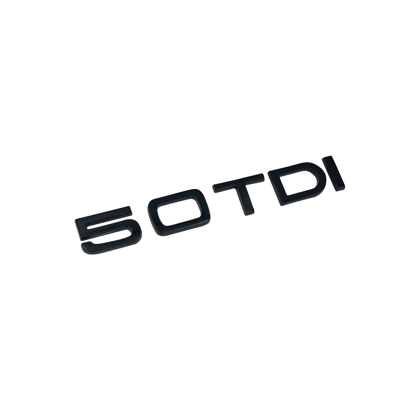 Audi 50 TDI bag emblem blank sort