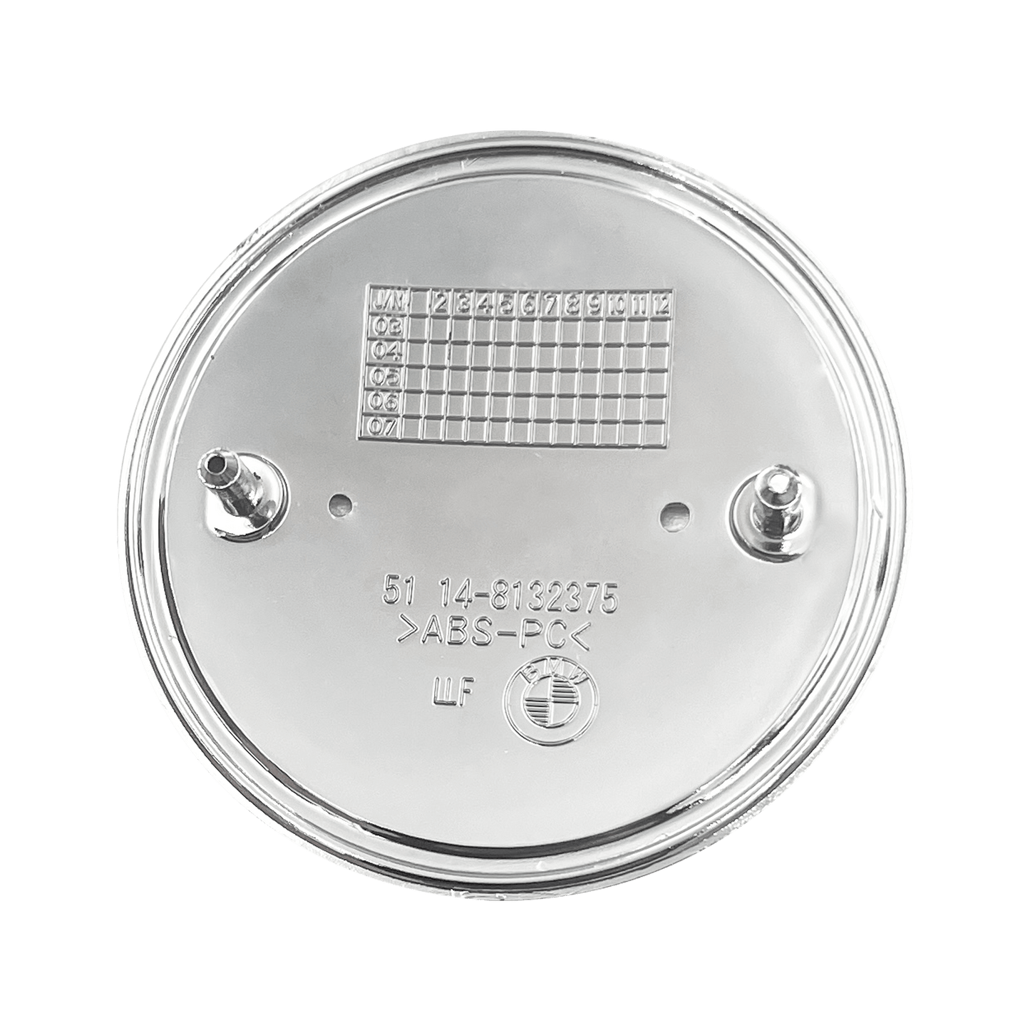 BMW Bag logo Sort & Hvid 70mm