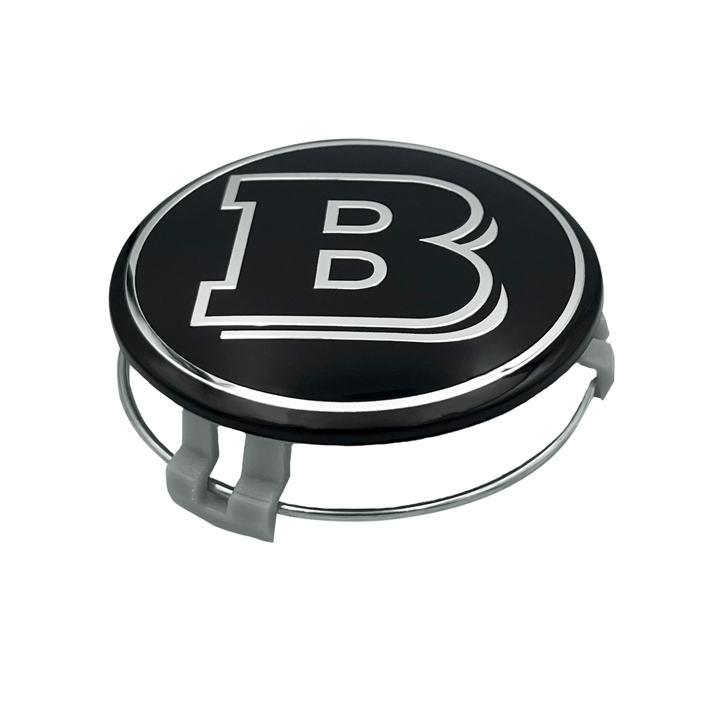 4 stk. Brabus Centerkapsler i Sort 75mm