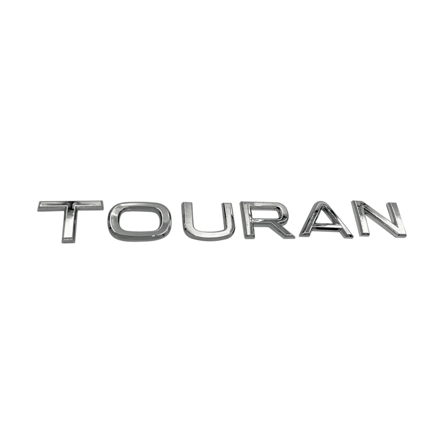 Chrome VW "Touran" Bag Emblem