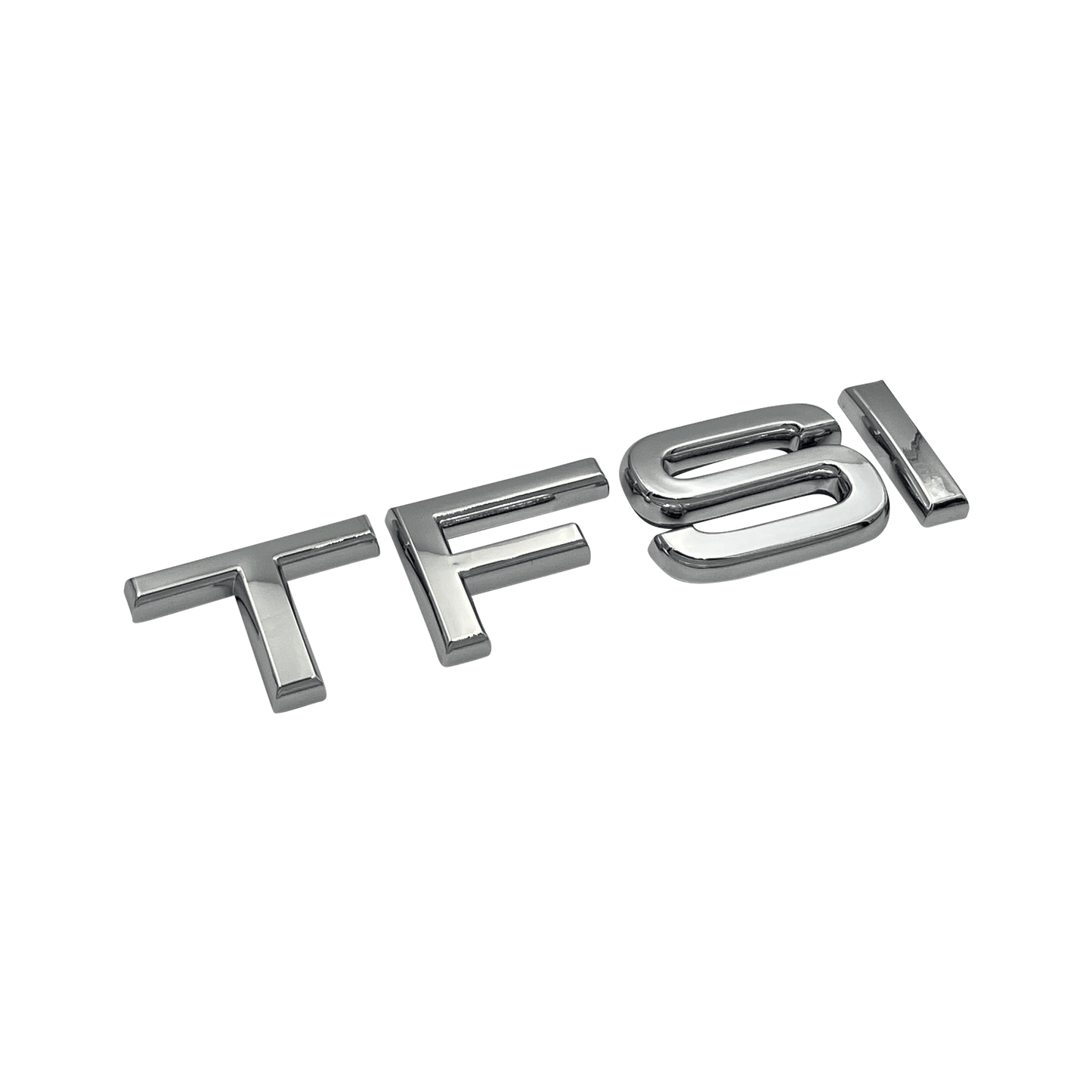 Chrome Audi TFSI Bag Emblem