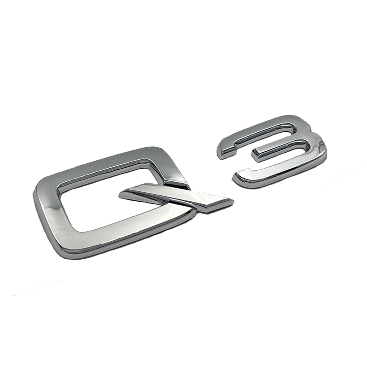 Chrome Audi Q3 Bag Emblem