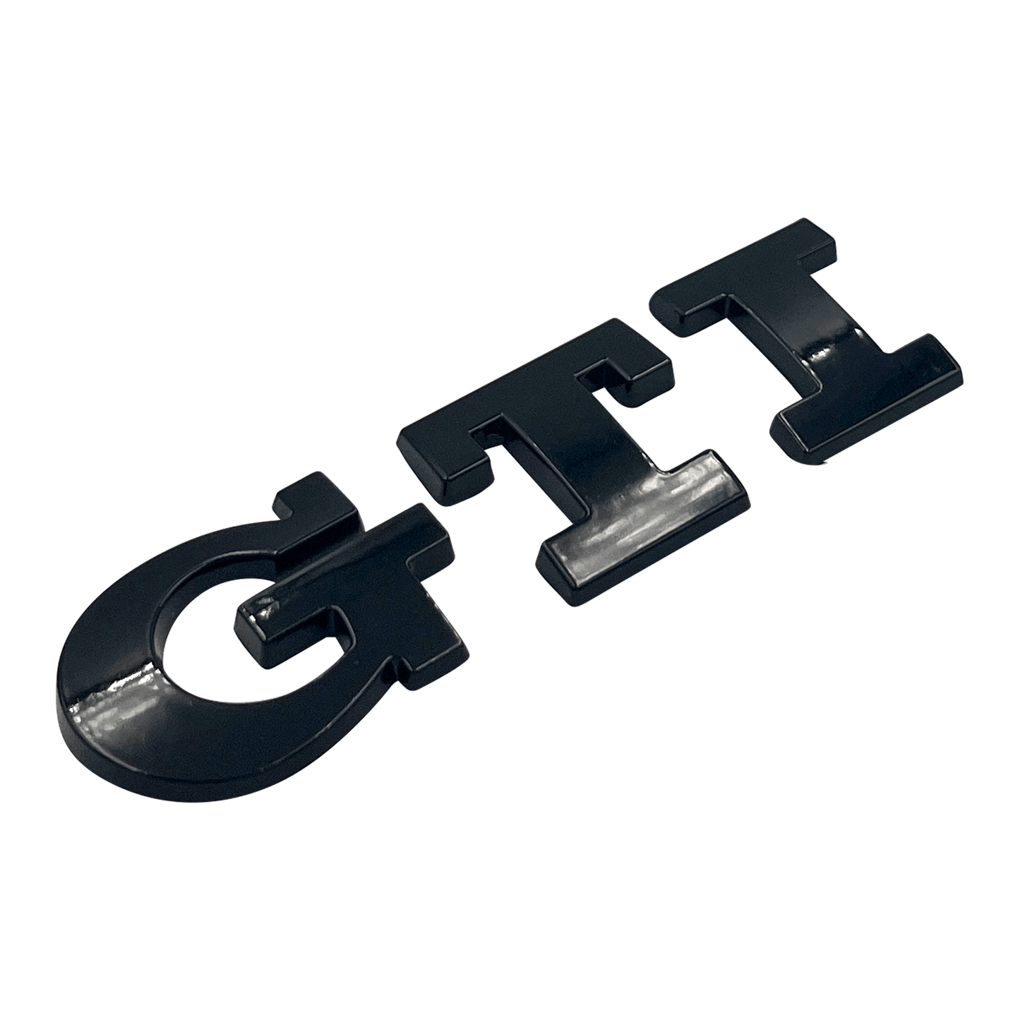 Glanssvart VW GTI bakre emblem