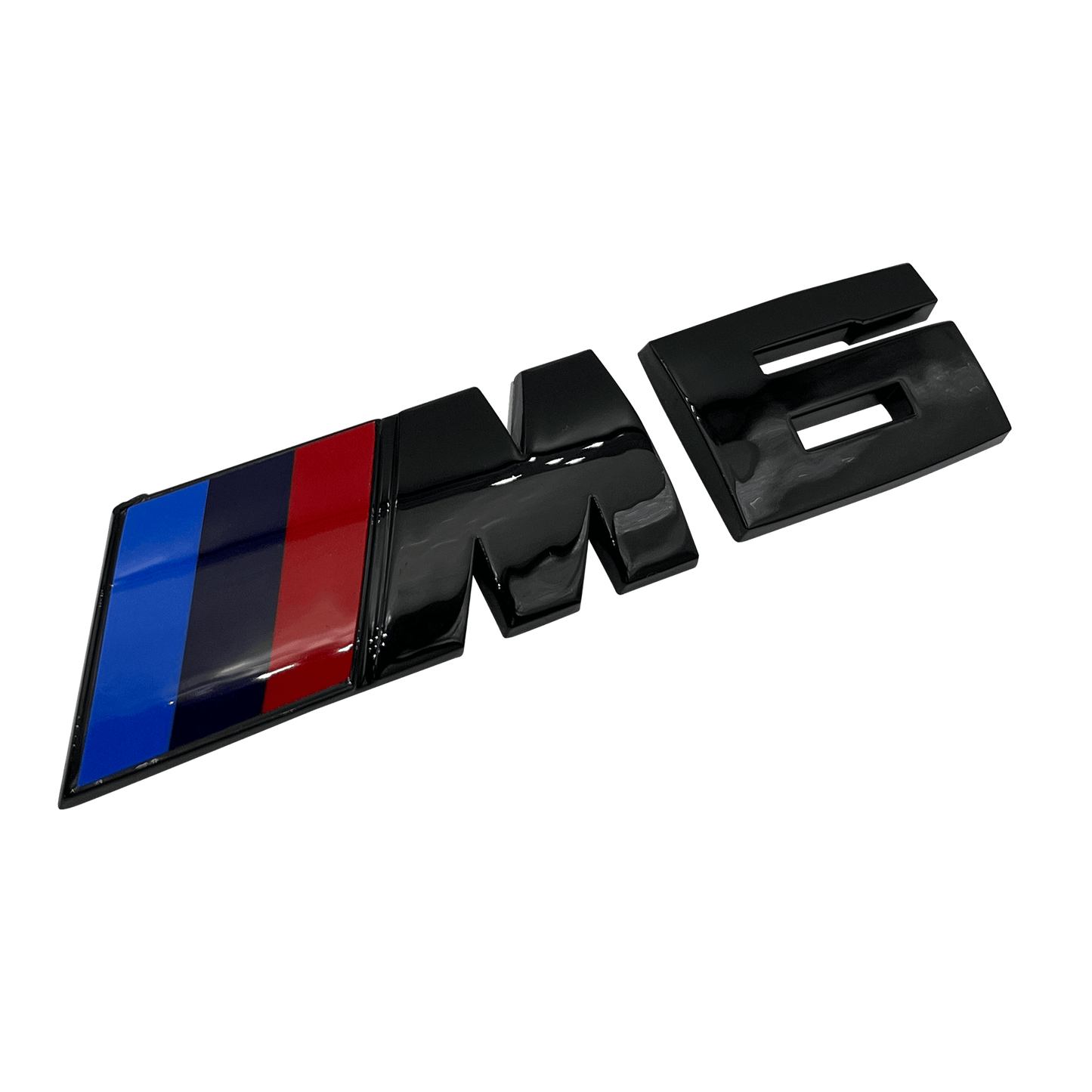 Svart BMW M6 bakemblem