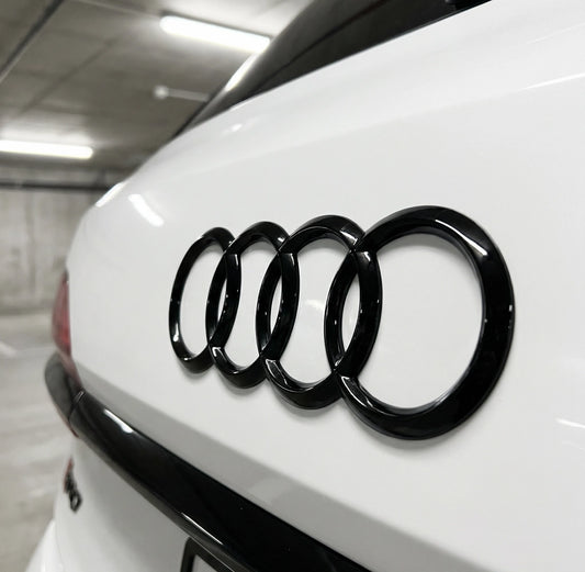 Audi Bag Logo Sort 230 x 80mm - Q7 / SQ7