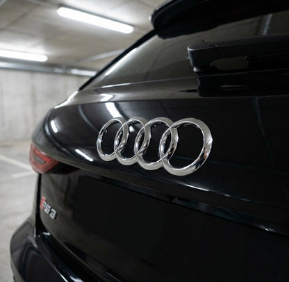Audi Rear Logo Chrome 203 x 70 mm