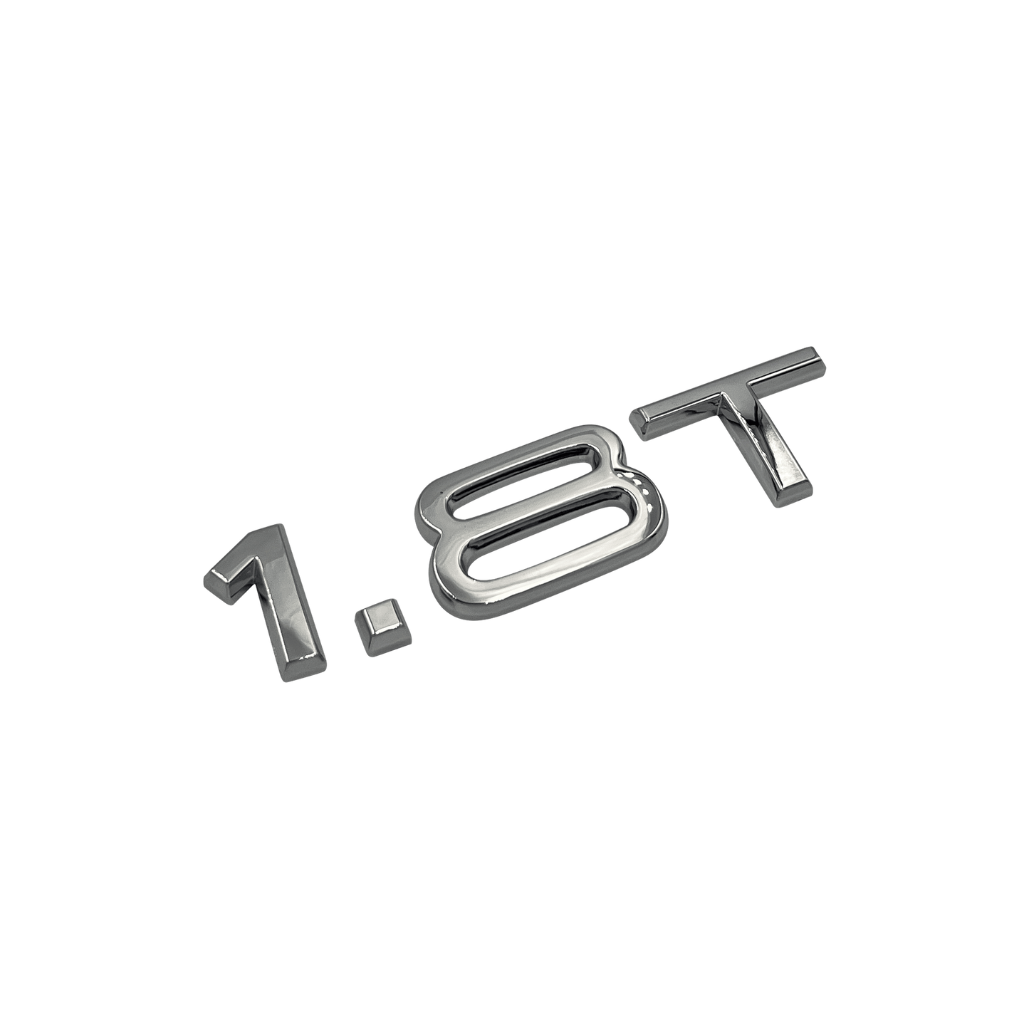 Audi "1.8T" Chrome bakre emblem