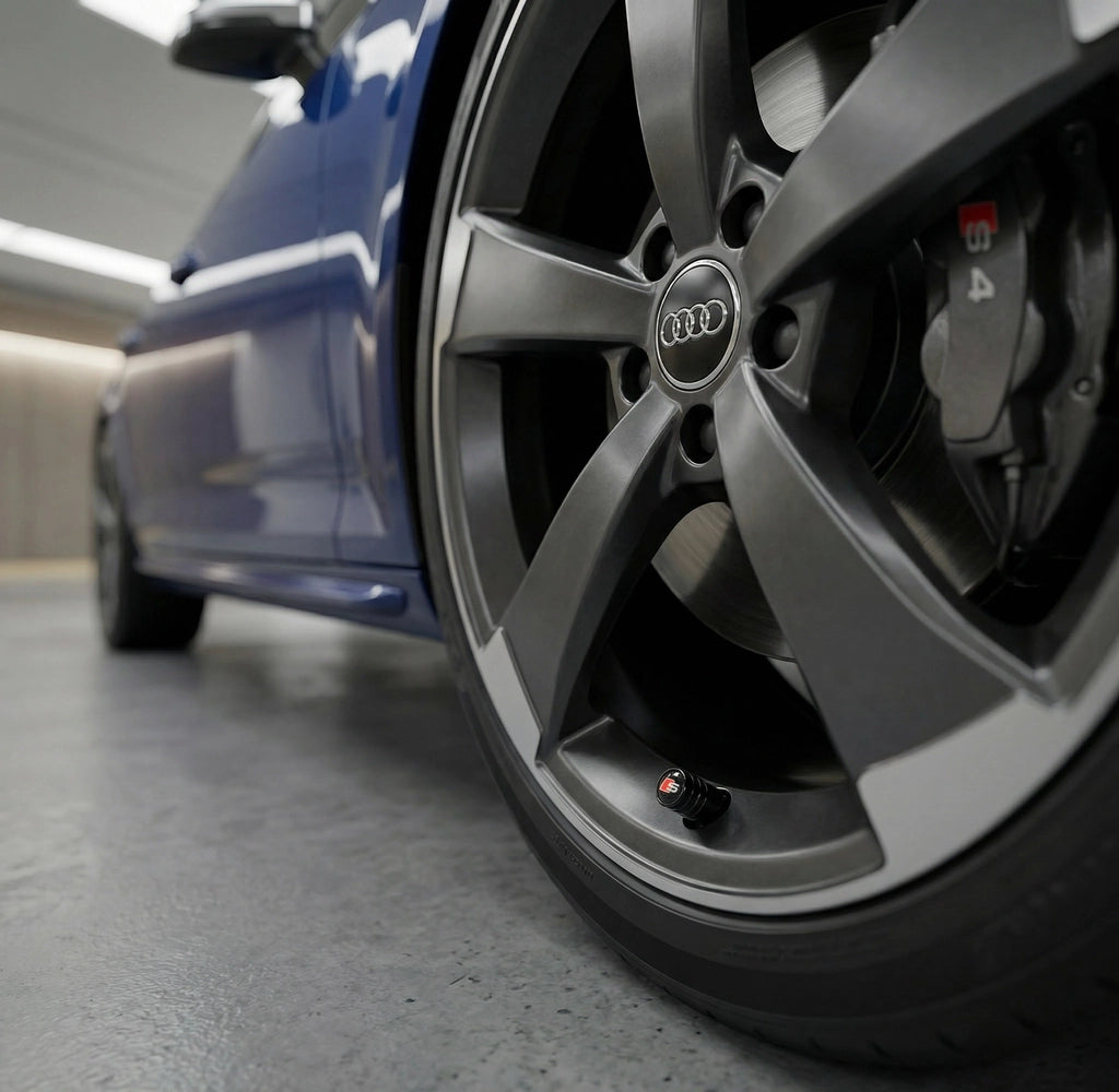 4 stk. Audi S-line ventilhetter