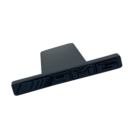 Blank Sort Mercedes AMG Grill Emblem