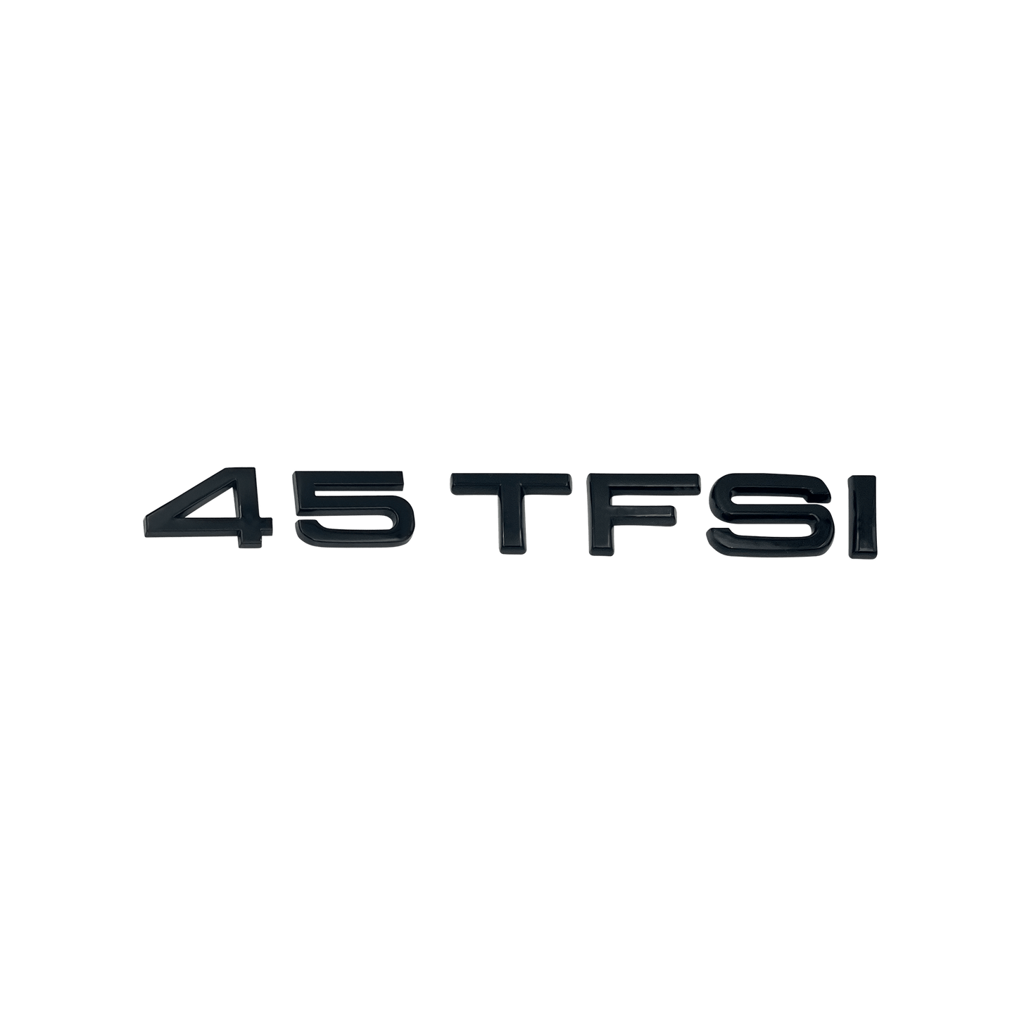 Audi 45 TFSI bag emblem blank sort