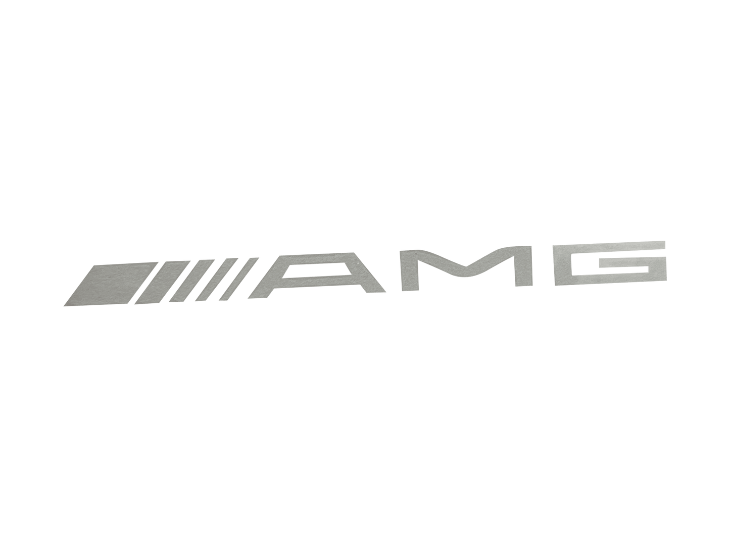 2 stk. Mercedes AMG Bremsekaliber klistermærker Hvid