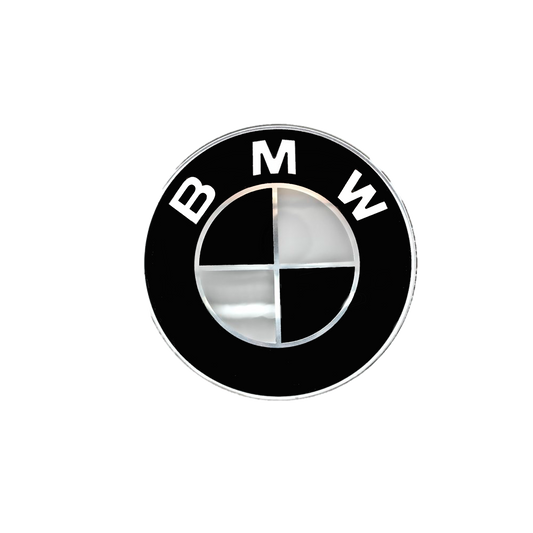 BMW Bag logo Sort & Hvid 74mm