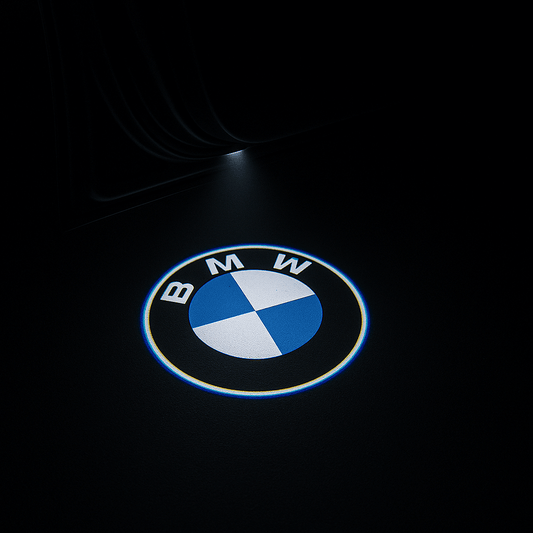 2 stk. BMW Logo Innstigningslys 