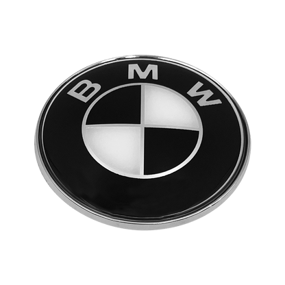 BMW Logo Sort & Hvid 82mm