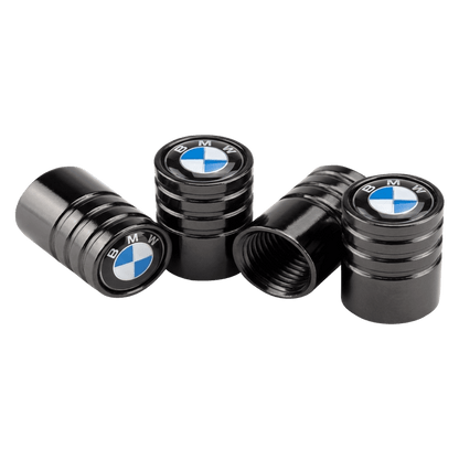 4 stk. BMW logo ventilhetter 