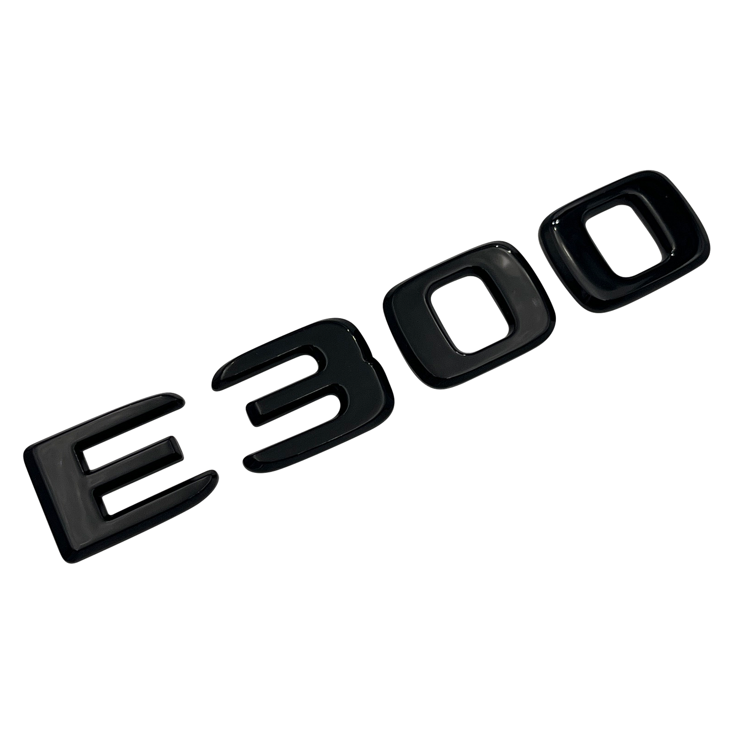 Sort Mercedes E300 Emblem