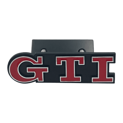 Rød & Chrome VW GTI Front Emblem