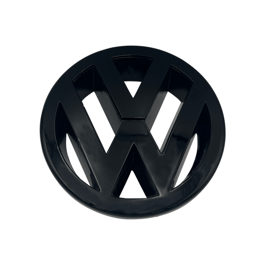 VW Golf 5 Front logo Sort 125mm