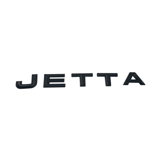 Svart VW "Jetta" bakre emblem ny versjon