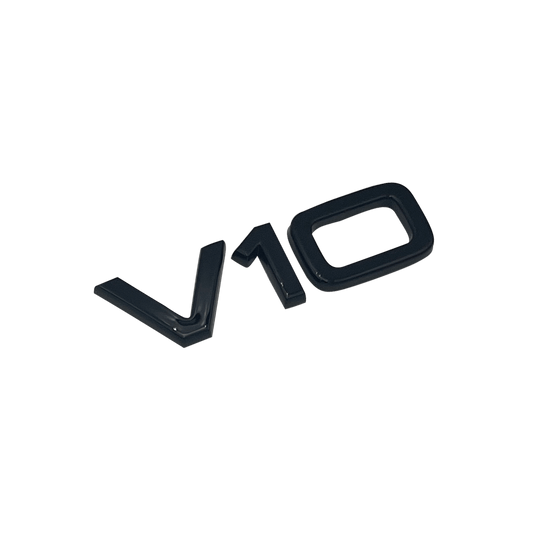 Sort Audi V10 Sideskærm Emblem