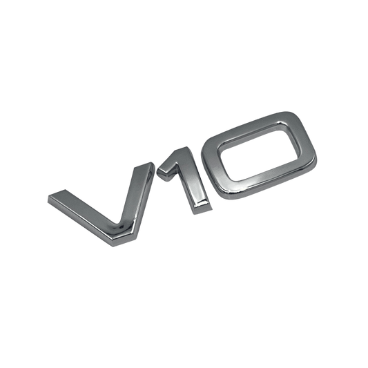 Chrome Audi V10 Sideskærm Emblem