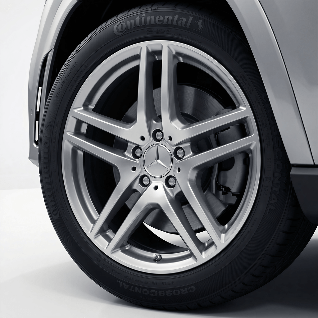 4 stk. Sorte Mercedes Center-capser