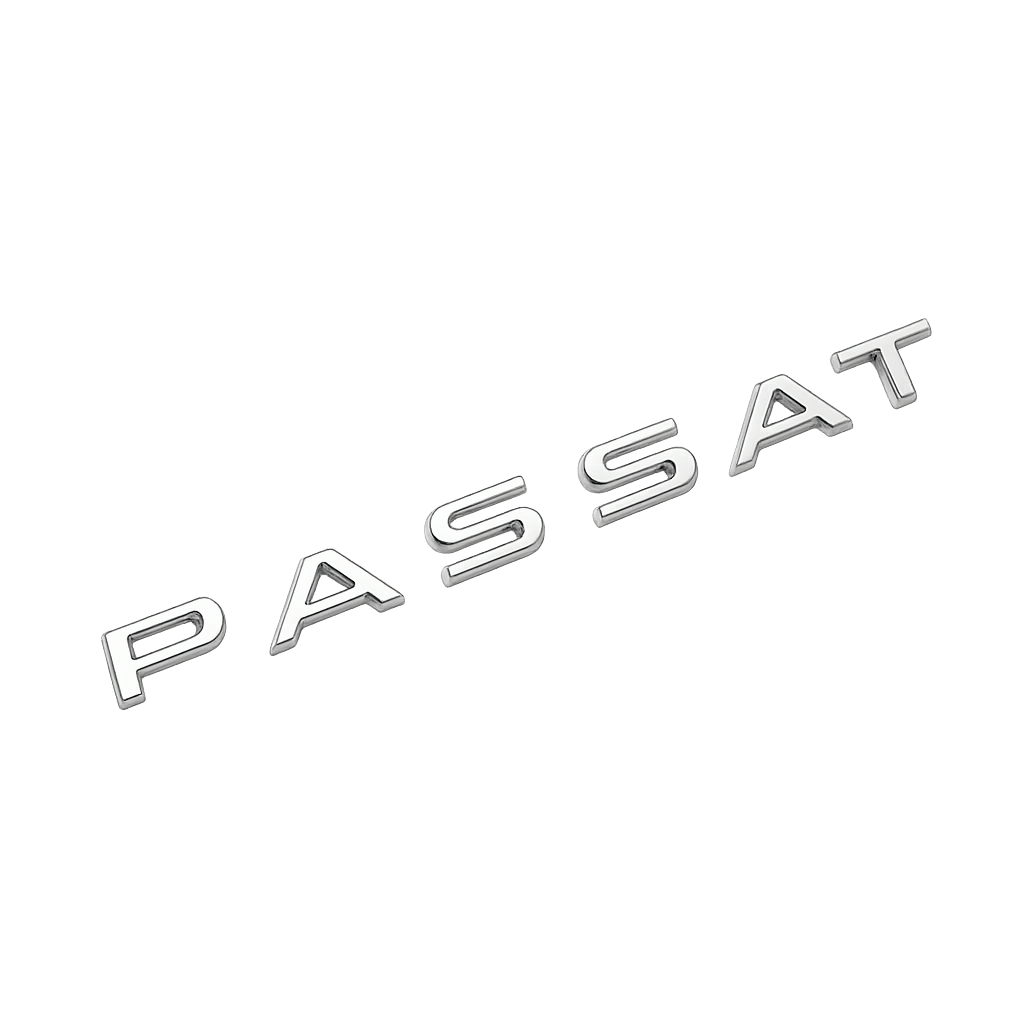 Chrome VW "Passat" Bag Emblem B8 og B8.5 2014