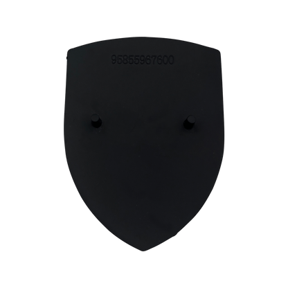 Porsche Front Logo 67 x 50mm Emblem Sort finish