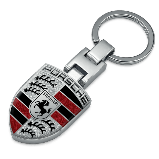 Porsche Nøglering Sølv
