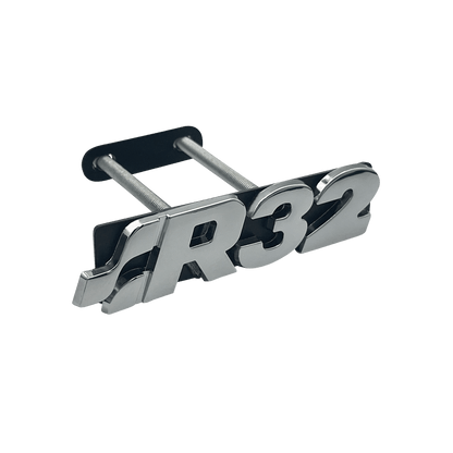 Chrome VW R32 Front Emblem