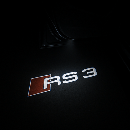 2 stk. Audi Logo Entry lys