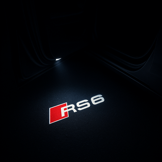 2 stk. Audi Logo Entry lys