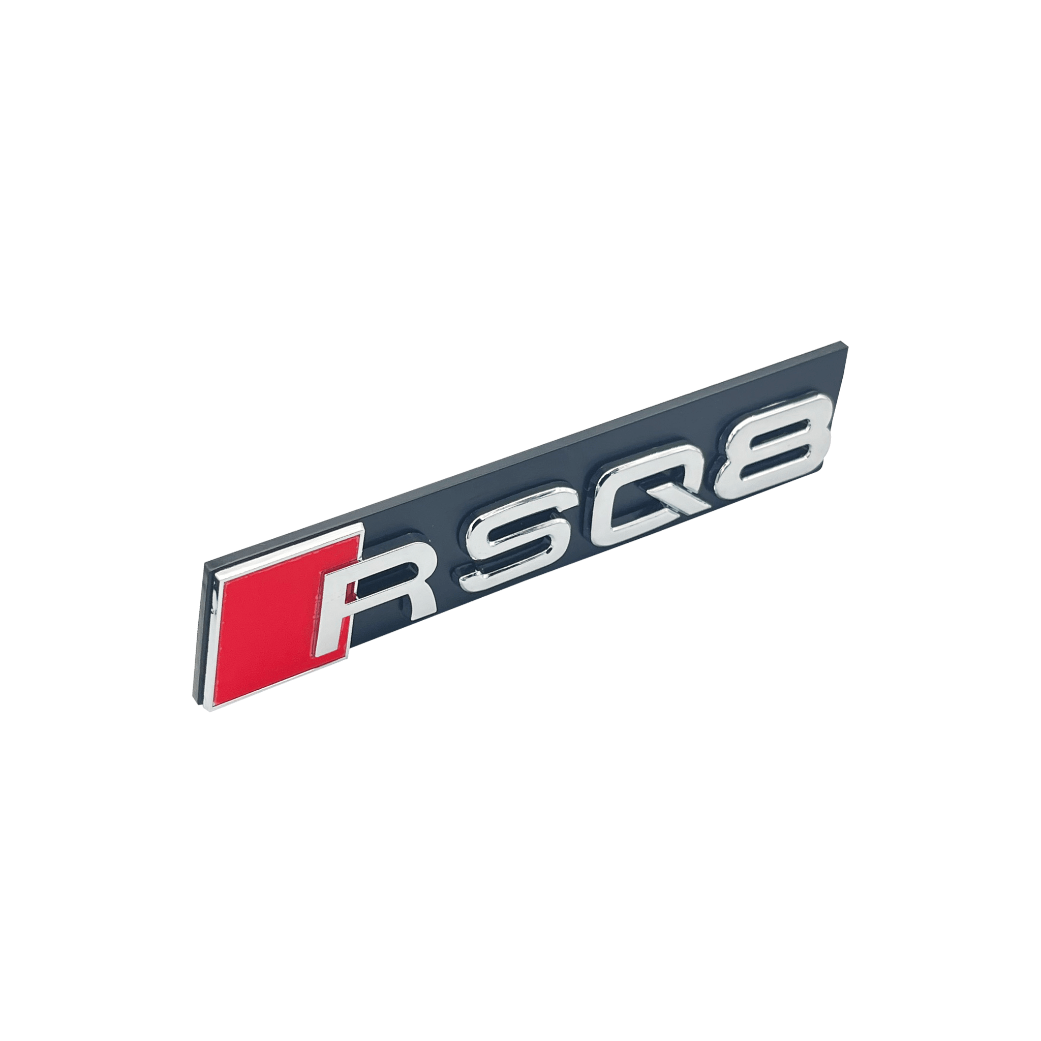 Audi RSQ8 Front Emblem Chrome - Driverse | 1-3 dages levering