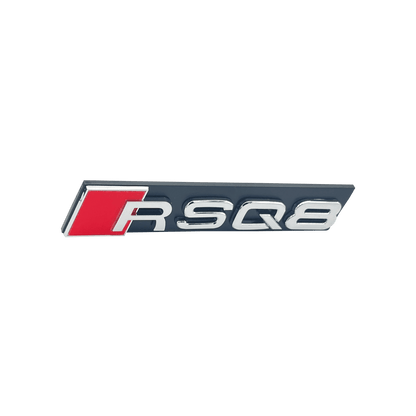 Chrome Audi RSQ8 Front Emblem