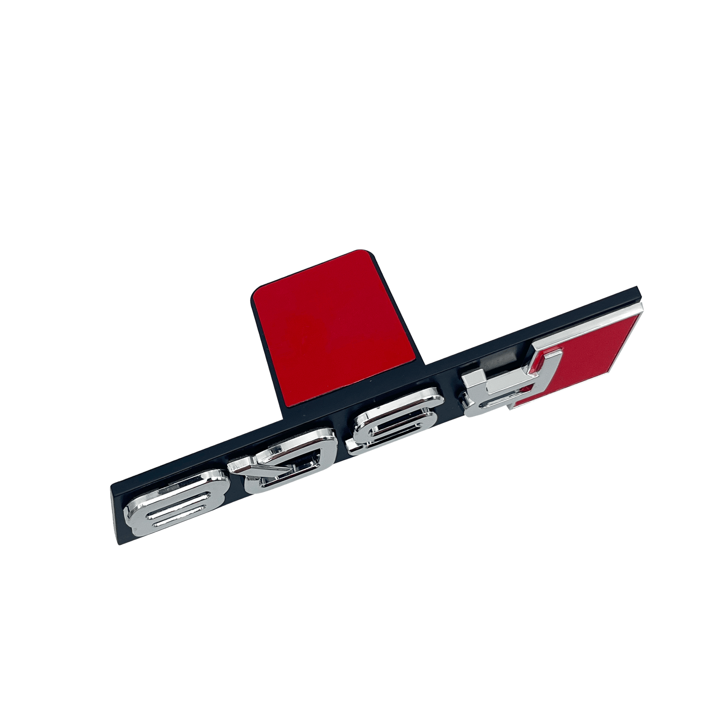 Chrome Audi RSQ8 Front Emblem