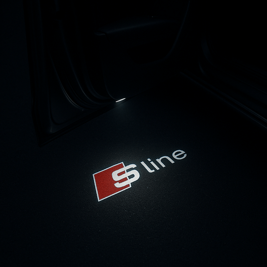 Audi S-line Logo inngangslys 